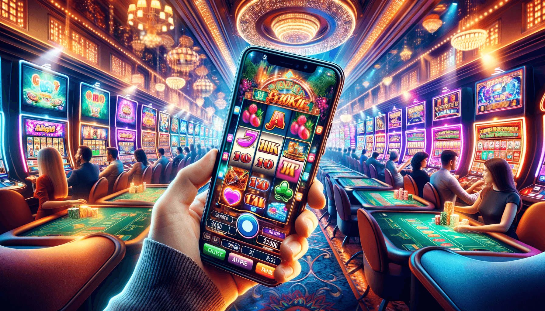 Attributi primari di un gioco di slot mobile image