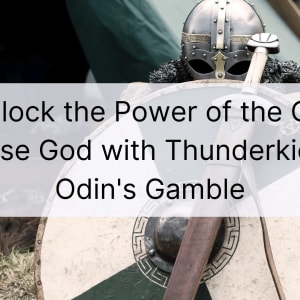 Sblocca il potere dell'antico dio nordico con Odino's Gamble di Thunderkick