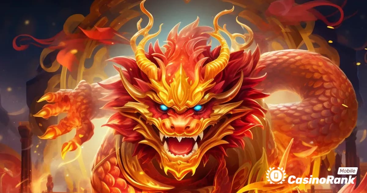 Crea le combinazioni vincenti più interessanti in Super Golden Dragon Inferno di Betsoft