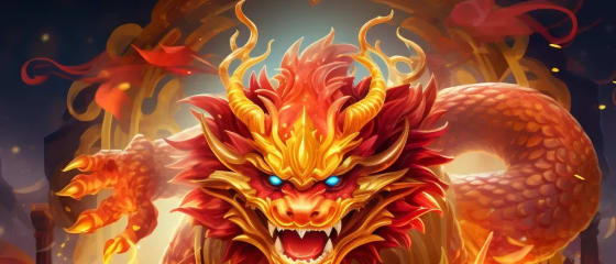 Crea le combinazioni vincenti più interessanti in Super Golden Dragon Inferno di Betsoft