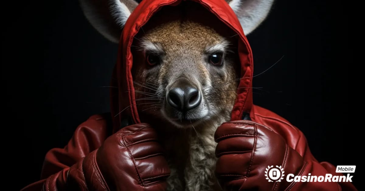 Raggiungi l'apice dell'incontro di boxe in Kangaroo King di Stakelogic