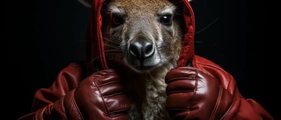 Raggiungi l'apice dell'incontro di boxe in Kangaroo King di Stakelogic