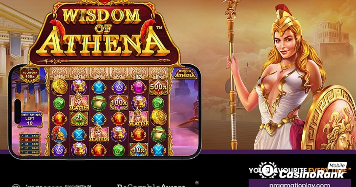 Pragmatic Play introduce una nuova slot Wisdom of Athena