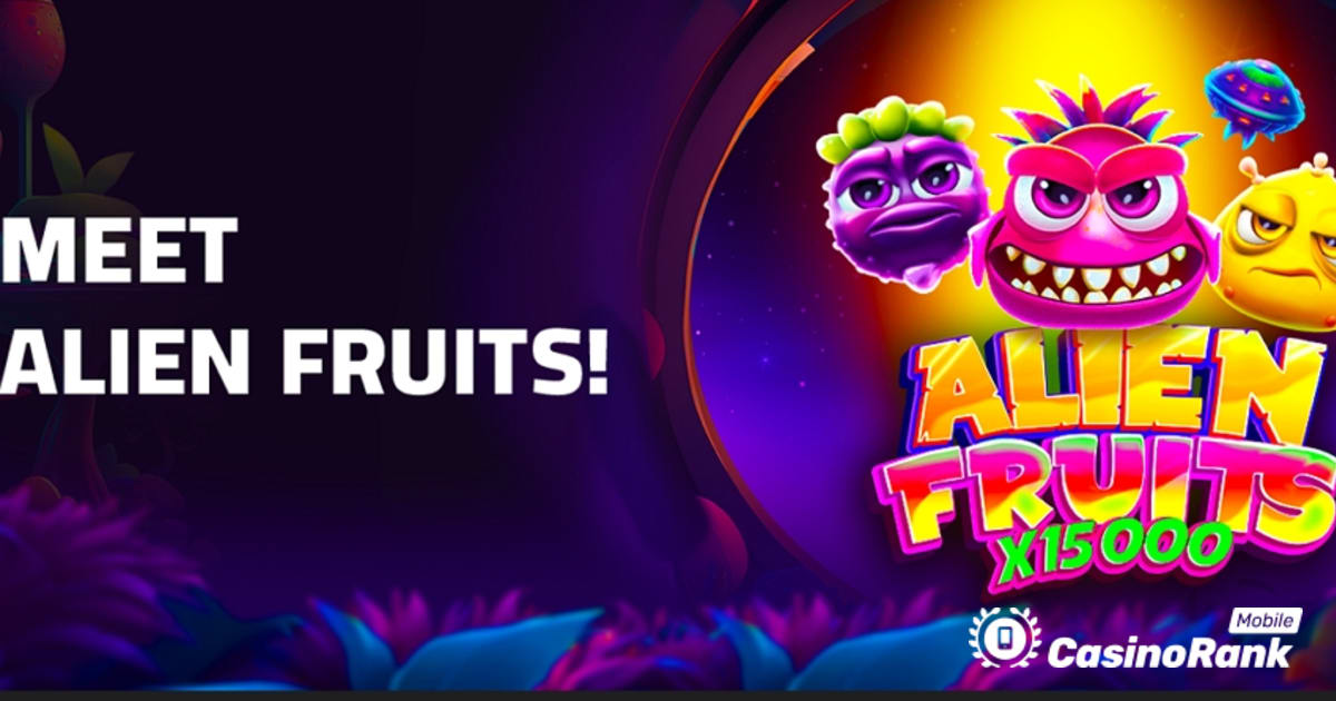 BGaming presenta la slot Alien Fruits con grafica generata dall'intelligenza artificiale