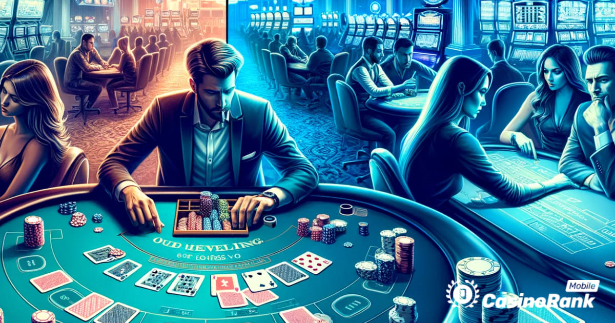 Le 5 maggiori differenze tra poker e blackjack